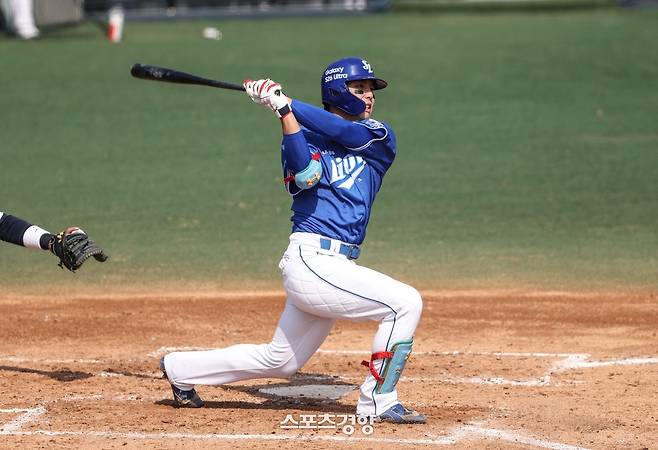 삼성 김영웅. 삼성라이온즈 제공