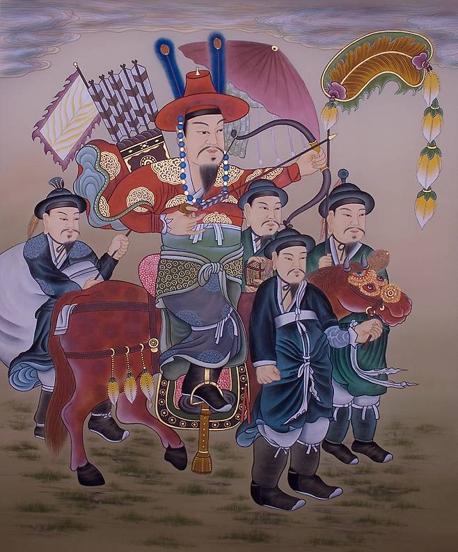 금성대군 무신도 [은평구 제공. 재판매 및 DB 금지]