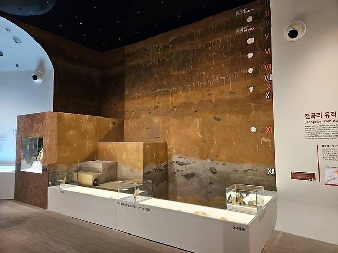▲ 전곡선사박물관 상설전 전경.