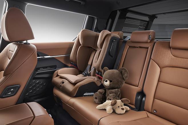 무쏘 EV 실내./사진: KG모빌리티 제공