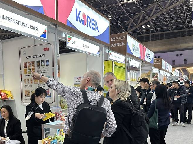 ‘2026 도쿄 식품박람회(FOODEX JAPAN)’ 통합한국관 부스(사진제공=농림축산식품부)