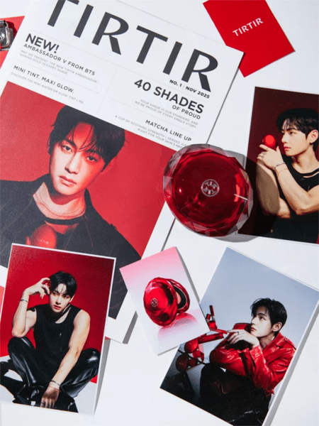 티르티르 모델 BTS 뷔. 사진=티르티르