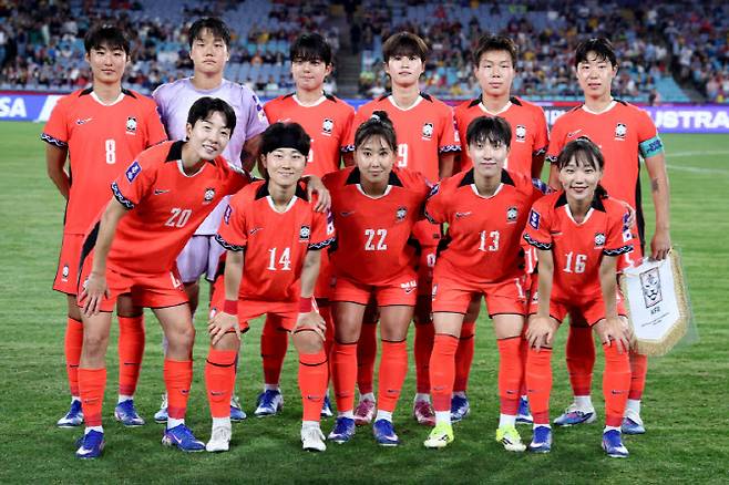 한국 여자 축구 대표팀은 첫 아시안컵 우승 도전을 다음으로 미루게 됐다. 사진=AFPBB NEWS