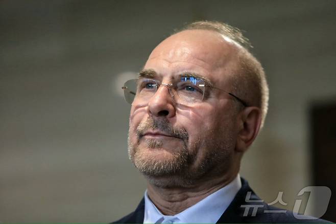 모하마드 바게르 갈리바프 이란 국회의장. 2024.10.12 ⓒ AFP=뉴스1