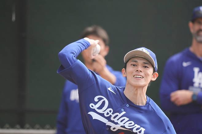 LA 다저스 사사키 로키. AP 연합뉴스