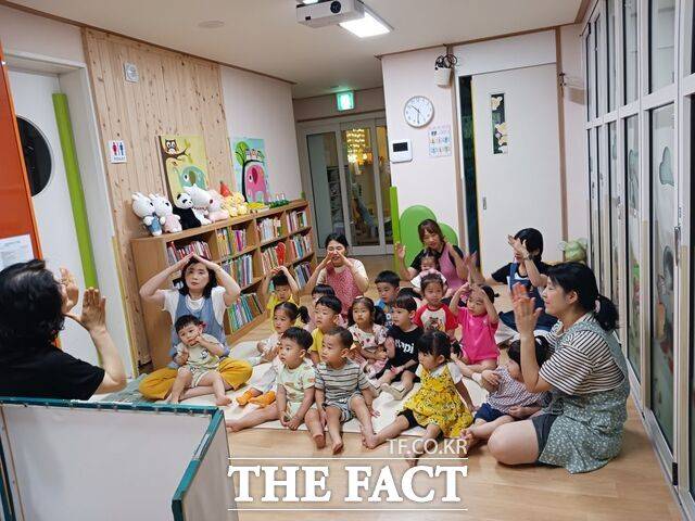 찾아가는 구연 동화 운영 모습. /광주시 남구