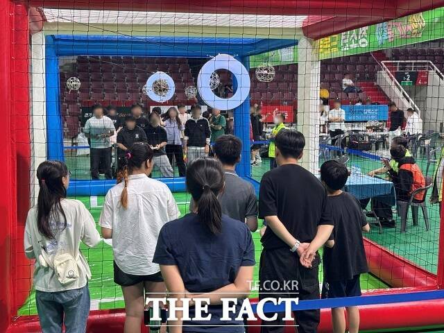 지난해 열린 제22회 안양스마T움 축제 과학기술정보통신부 장관배 드론 축구 대회 모습 /안양시