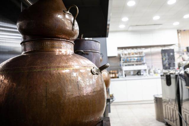 '독산' 등 증류주를 증류하기 위한 증류기.