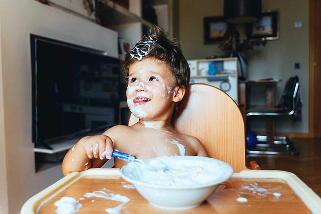 일부 아기들은 첫 돌이 되기 전에 다른 사람을 속이는 기술을 터득한다. /클립아트코리아