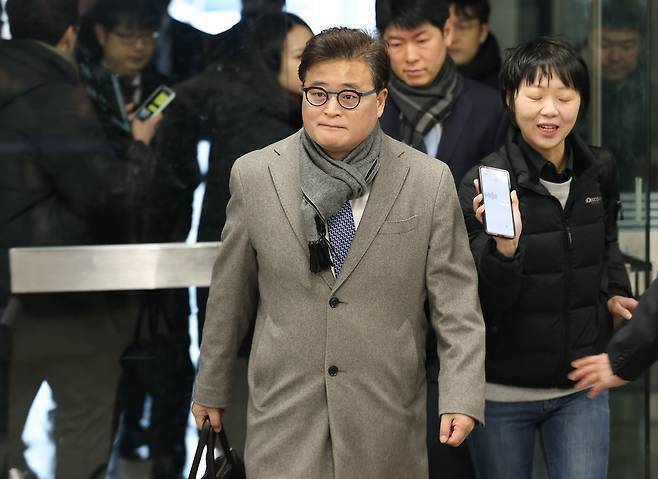 박억수 내란특검보가 지난 1월 13일 서울중앙지법에 들어가고 있다. 연합뉴스