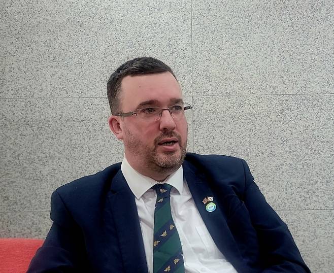 앤드류 피스 에너지시스템 캐터펄트 자문/사진=권다희 기자