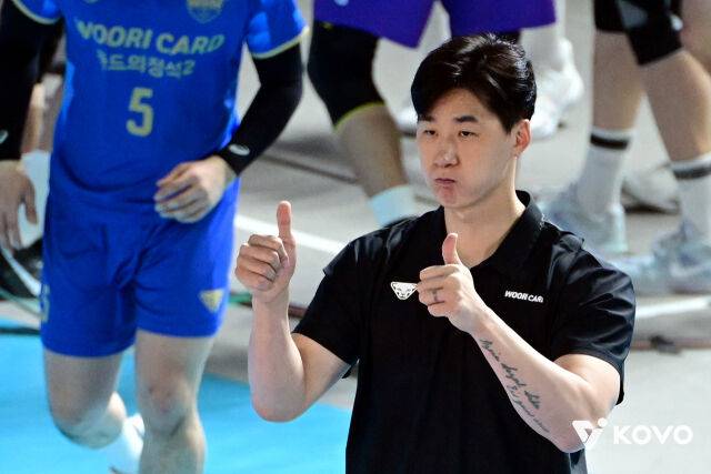 박철우 감독대행./KOVO