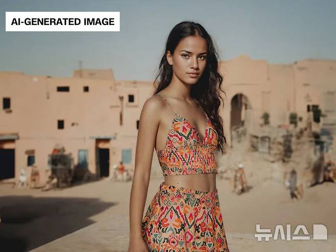 [뉴시스] 망고 CEO 토니 루이스는 AI 덕분에 광고 제작 속도가 더 빨라졌다고 말했다. 망고는 2024년에 젊은 여성과 소녀들을 위한 의류를 홍보하는 광고에 AI 모델을 활용했다. 2025.07.31. (사진=CNN)