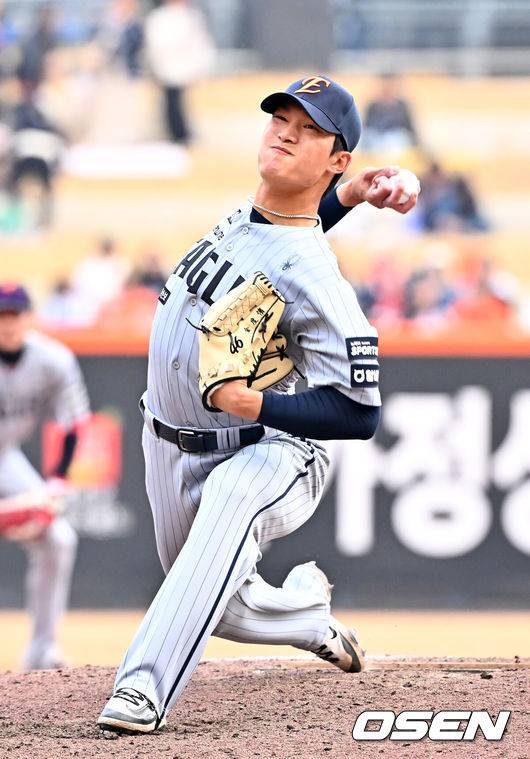 [OSEN=민경훈 기자] 한화 김도빈. 2026.03.12 / rumi@osen.co.kr