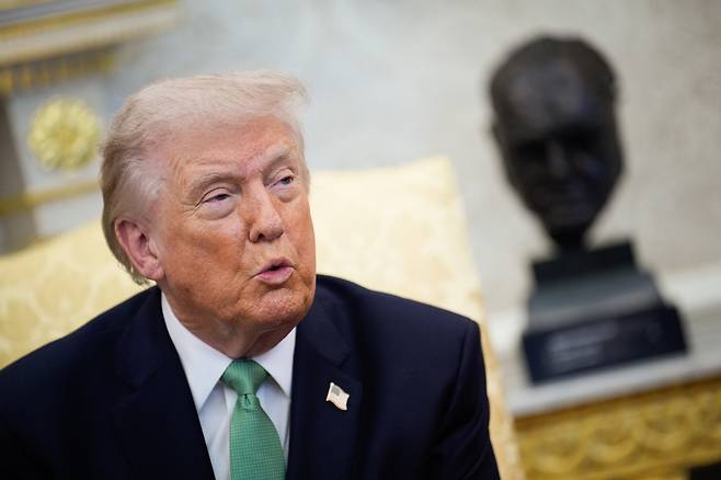 도널드 트럼프 미국 대통령. UPI연합뉴스