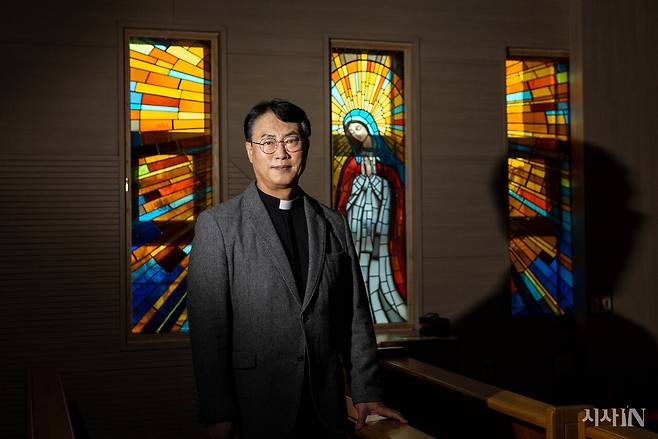 조영대 신부는 광주대교구 하남동성당 주임 신부를 맡고 있다. ⓒ김흥구