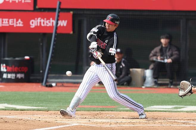 ▲ 홍창기 ⓒLG 트윈스