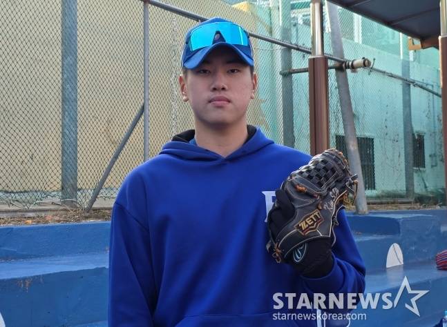 부산고 김민서. /사진=김동윤 기자