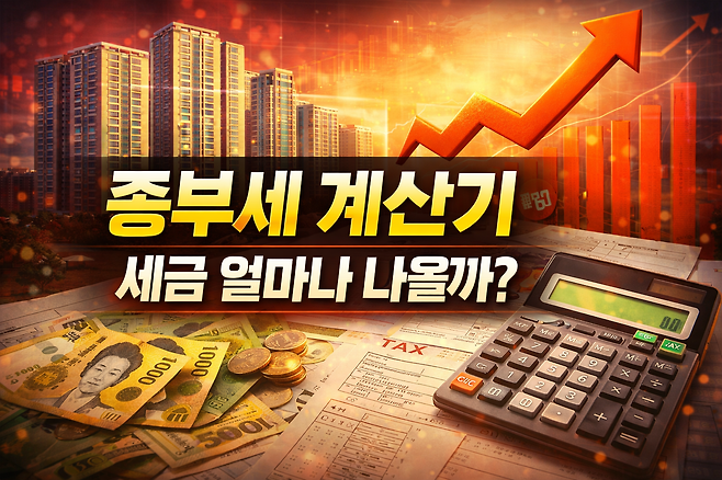 종부세 계산기 사용법 공시가격 상승 시 세금 얼마나 나오는지 정리