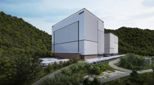 ◇1단계 AI 데이터센터 조감도. 사진=강릉시 제공.