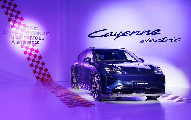 포르쉐 신형 전기 SUV 카이엔 일렉트릭. 사진=포르쉐코리아