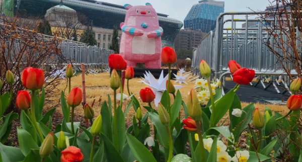 서울광장 해치 라이트 가든 (서울시 제공)