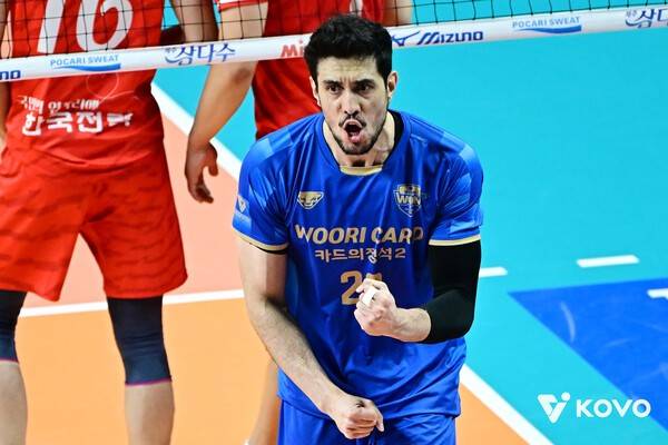 우리카드 아라우조. /사진=KOVO