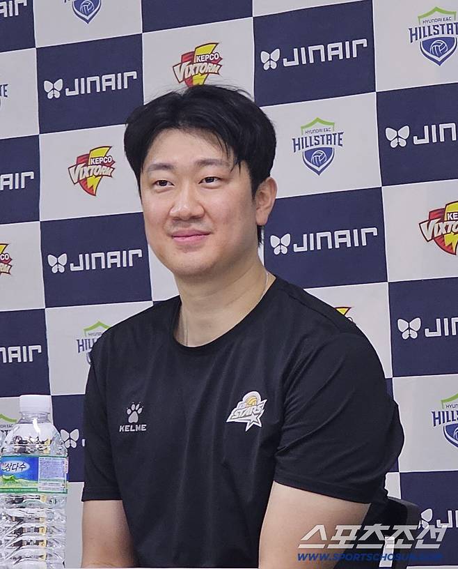 최종전 활약으로 KB손해보험에 봄배구를 선사한  나경복의 경기 후 인터뷰. 수원=스포츠조선 정현석 기자 hschung@sportschosun.com