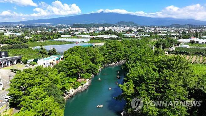 서귀포시 전경. 장애인체육대회와 도민체육대회 개회식이 이곳에서 열린다. /사진=연합뉴스