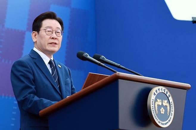 이재명 대통령. 청와대통신사진기자단