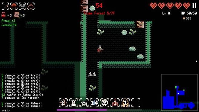 턴제 로그라이크와 서바이버 액션을 결합