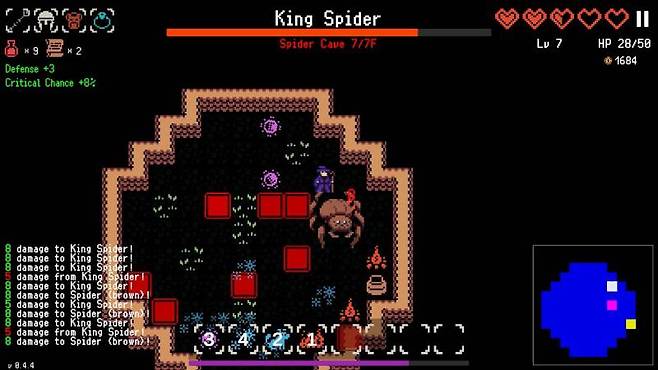 조작을 이동 하나로 단순화하고, 공격과 스킬은 자동으로 발동되도록 설계했다