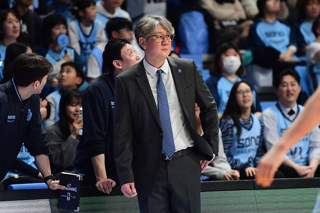 손창환 소노 감독. 사진=KBL