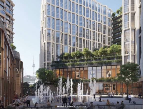 로즈우드 서울 조감도. [사진=로즈우드서울]