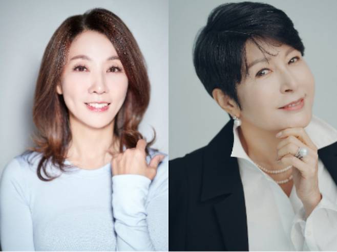 문지숙 스타일노드 원장, 엄미숙 파리패션위크 런웨이 모델/ 사진=개인 제공