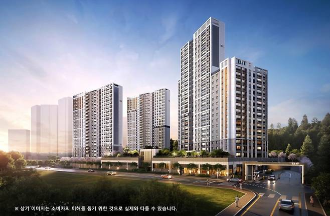 엘리프 창원 투시도. KR산업 제공