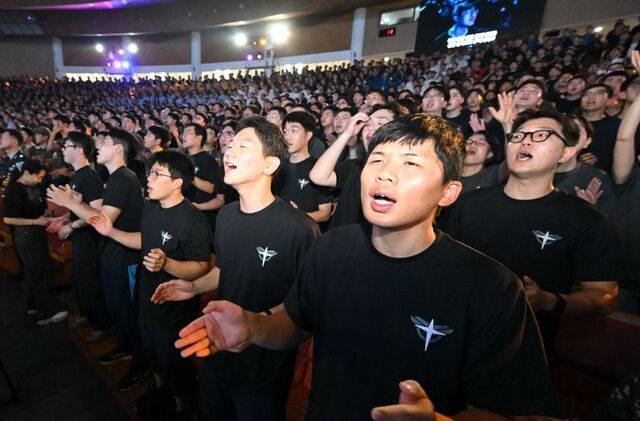 2025 기독장병 구국성회 모습. 국민일보DB