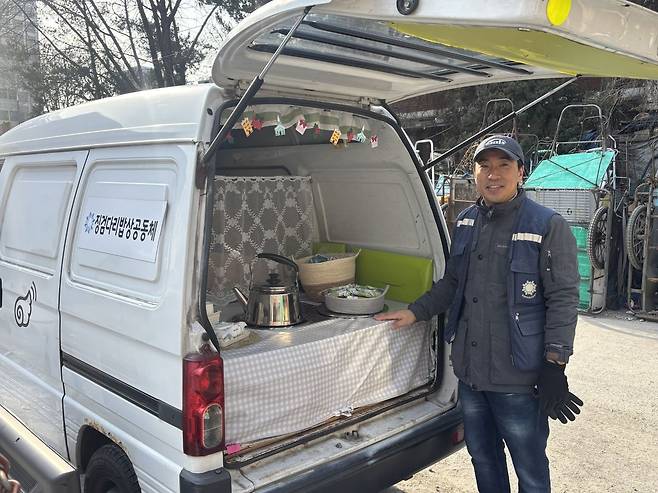 징검다리밥상공동체 대표 장순엽 목사는 한국기독교장로회 사회선교사다.