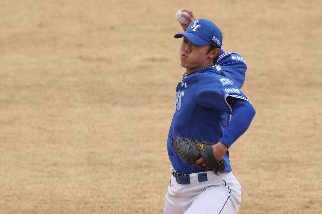 삼성 라이온즈 미야지 유라./삼성 라이온즈