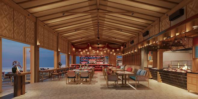 아웃리거 피피섬 레스토랑