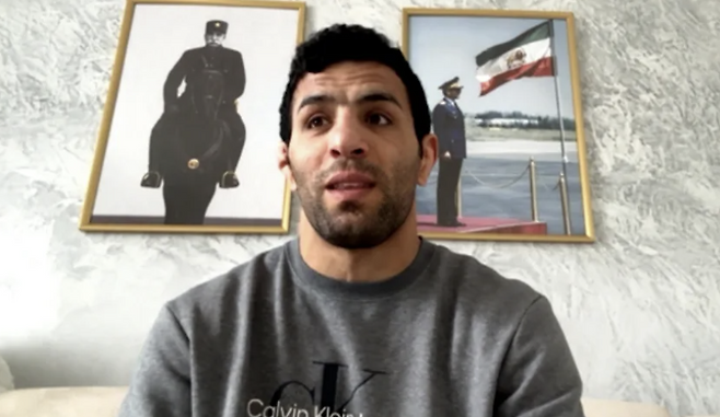 사에이드 몰라이가 CNN와 화싱 인터뷰하고 있다. CNN 화면 캡처