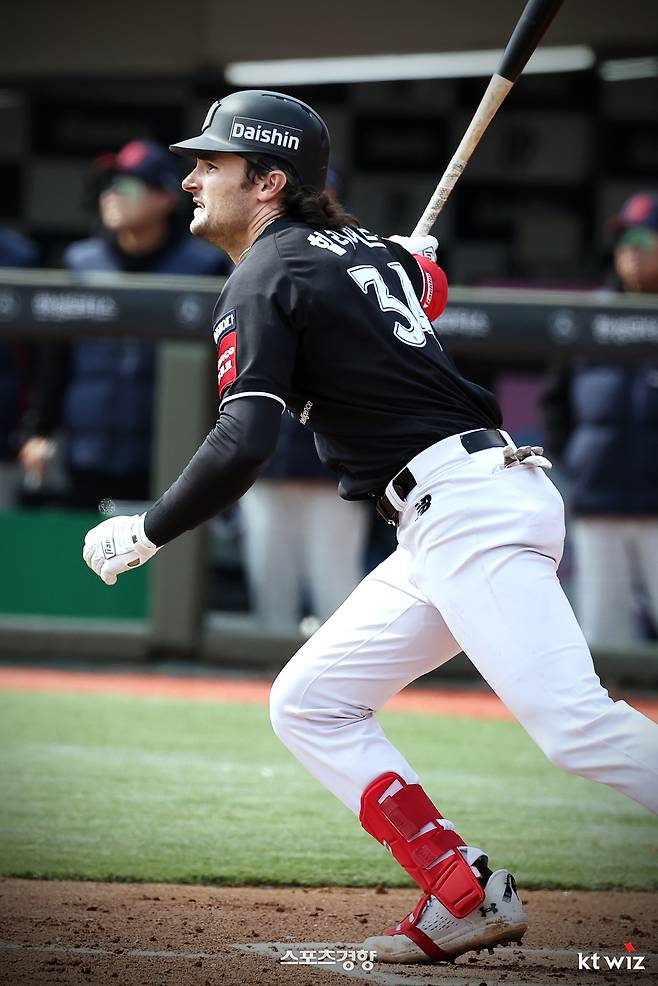 KT 샘 힐리어드. KT위즈 제공