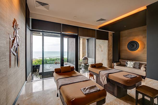 전통 웰니스 철학을 바탕으로 한 럭셔리 스파. 사진제공|팜투어