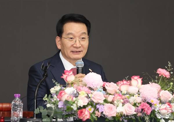 김상열 회장 / 사진=KLPGA 투어 제공