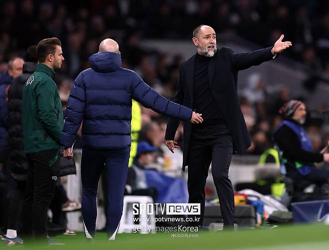 ▲ 토트넘 홋스퍼는 아틀레티코 마드리드를 상대로 이고르 투도르 감독 체제에서 첫 승리를 거두며 값진 승리를 챙겼지만, 3골 차 열세를 뒤집는 데 실패하며 챔피언스 리그 16강에서 탈락했다.