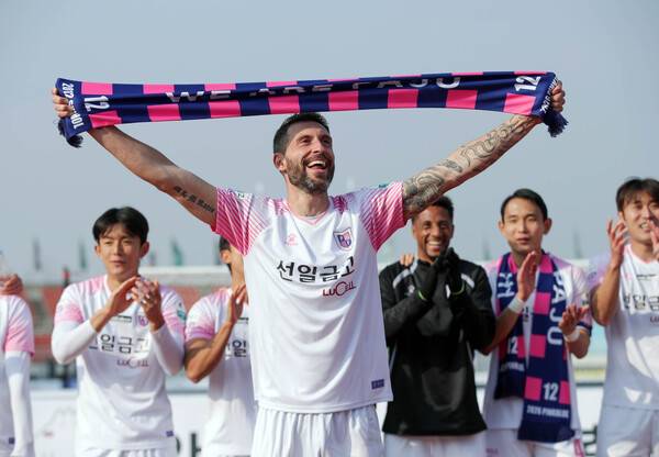 팀 오브 라운드: 극적인 프로 첫 승 '파주'.(사진제공=한국프로축구연맹)