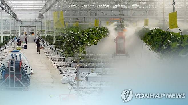 스마트 농업 (CG) [연합뉴스TV 제공]