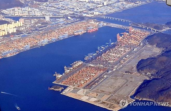 부산항 신항 [연합뉴스 자료]