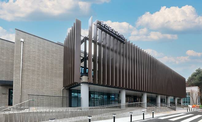 용인중앙도서관 전경. 사진=용인시