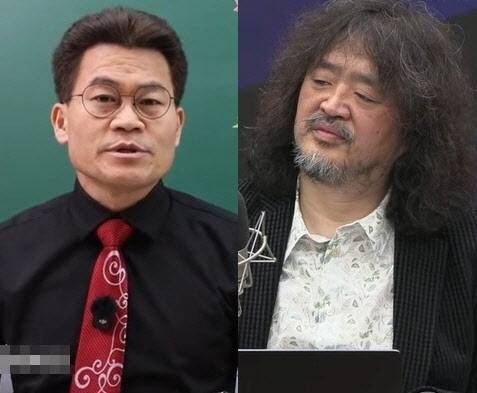 유튜버 전한길 씨(왼쪽), 김어준 씨 (사진=유튜브 채널 '전한길 뉴스', '김어준의 겸손은 힘들다 뉴스공장' 영상 캡처)